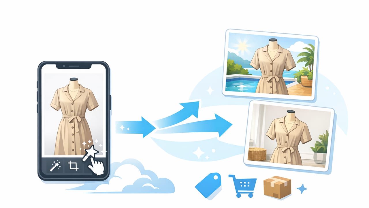 Instant Clothing Photo Edits for Resale: A Fast, Pro Workflow