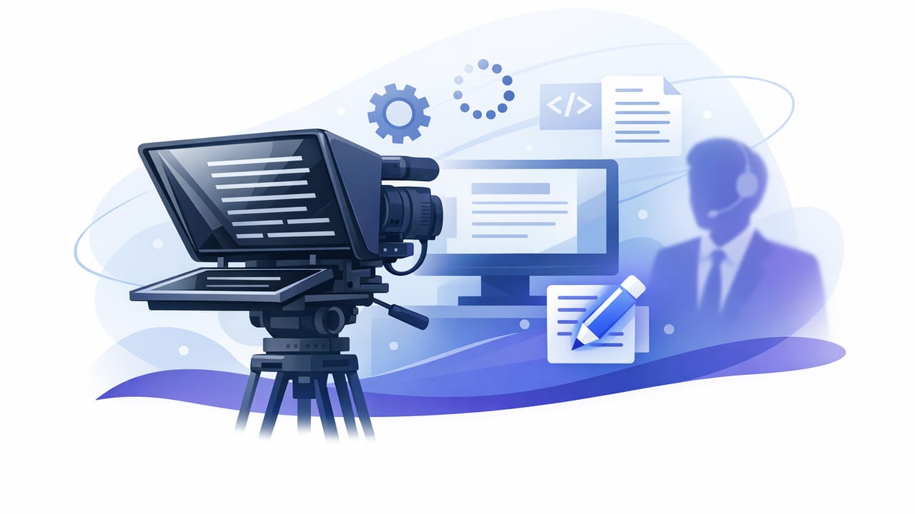 Teleprompter Workflow on iPhone: Script-to-Video in One Take