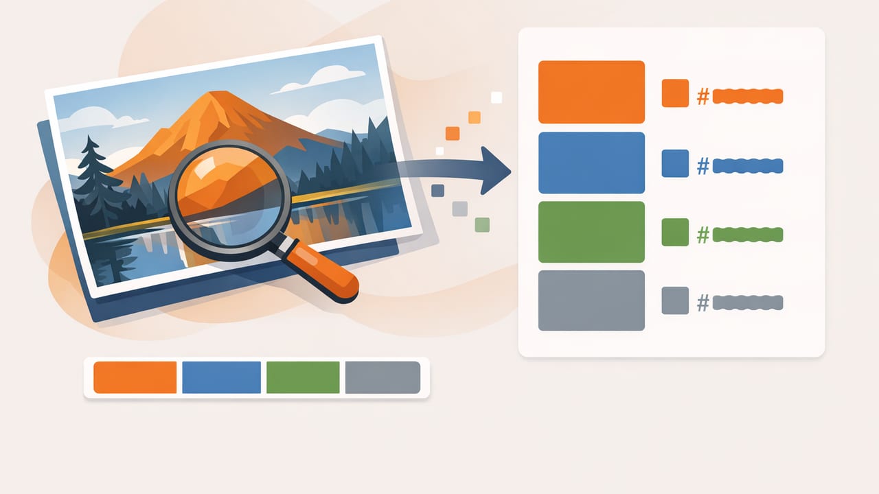 How to Convert Photo Colors to HEX for Design-Ready Palettes