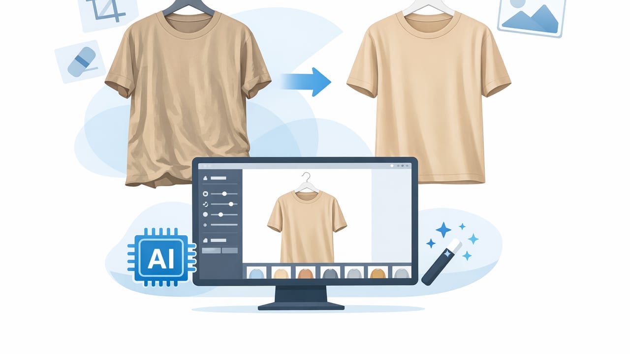 Automatic Hanger Shot Editing for Garments: Clean, Consistent Listings