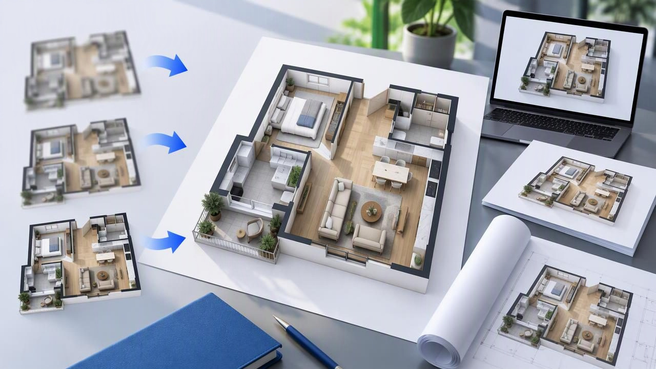 How to Choose a 3D Floor Plan Renderer for High-Resolution Exports