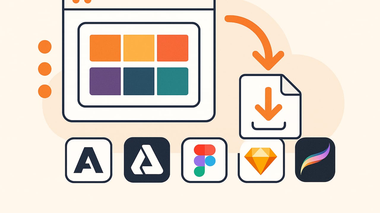 How to Export Palette Swatches to Popular Design Software Formats