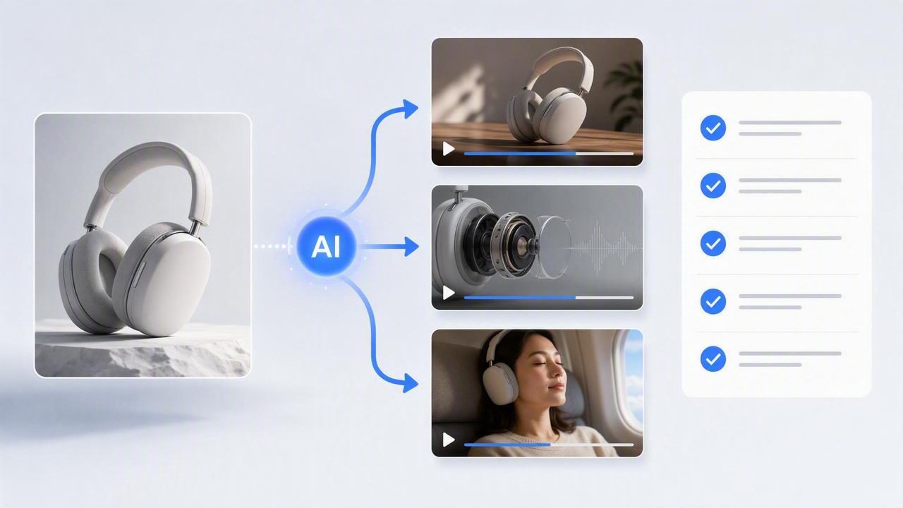 Turn One Image Into Three Videos: AI Product Demo Maker Checklist