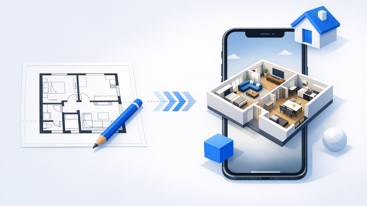 Scan a Floor Plan, Get 3D: An iOS Workflow for Better Redesigns
