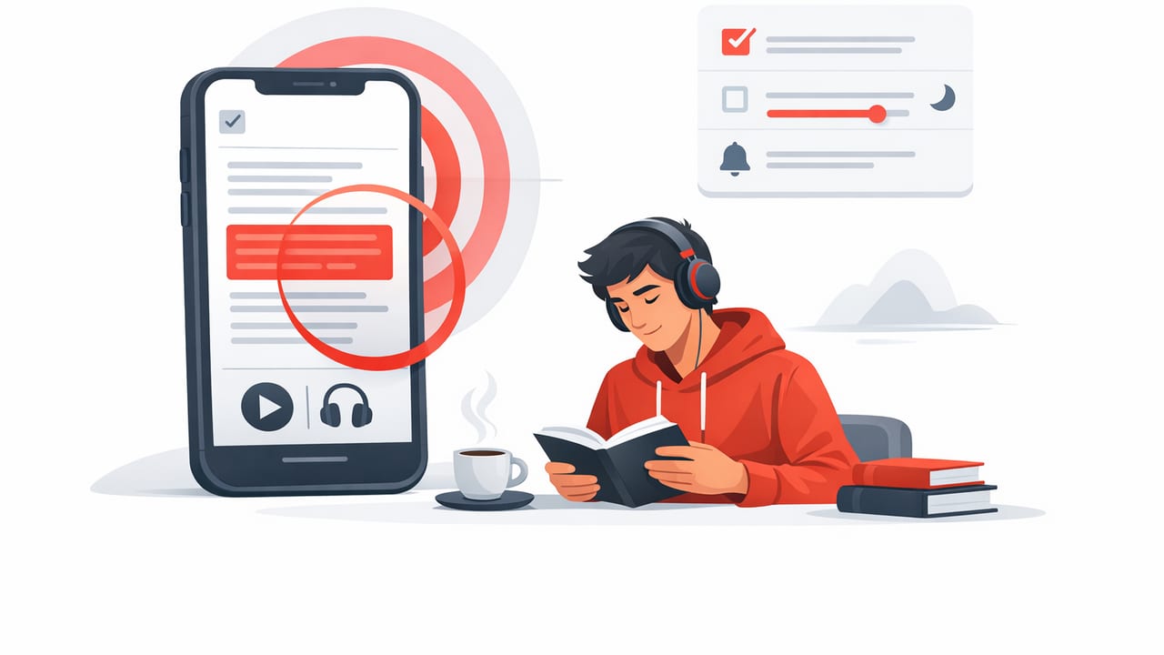 How to Use a Focus Reading App to Read Faster Without Drift