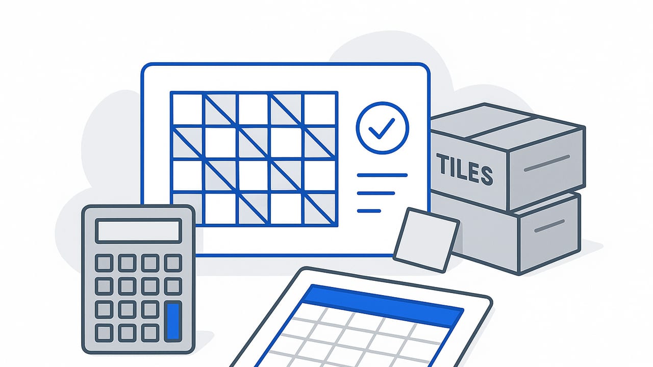 Calculate Tiles Per Room: Patterns, Waste, and Box Counts