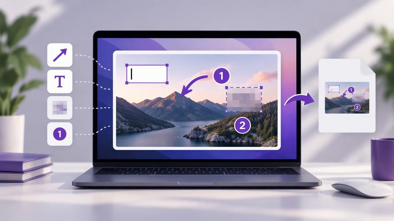 How to Keep Screenshot Annotations Editable Before Export on Mac