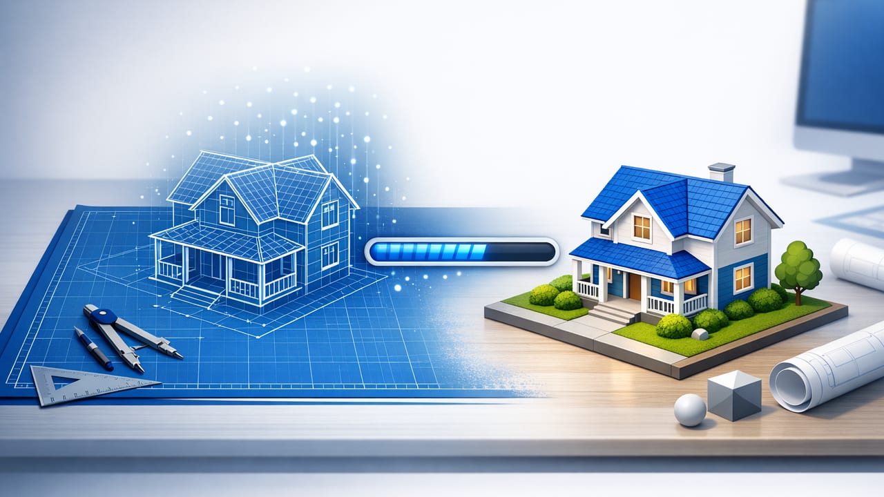 How to Generate 3D Renders From a Blueprint (Accurate Workflow)