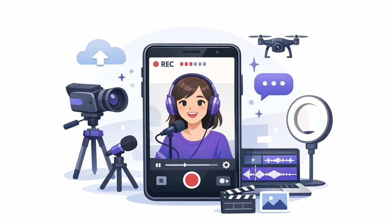 iPhone Video Recording App Workflow for Scripted Videos