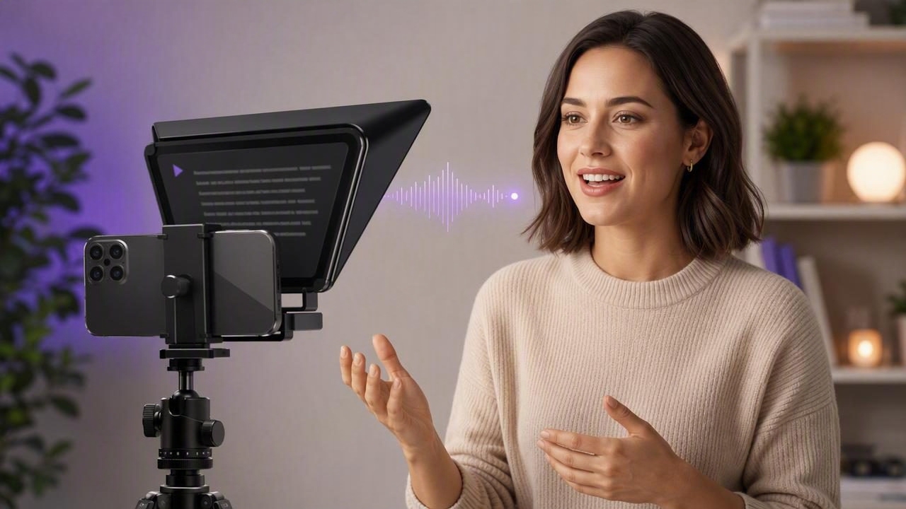 Voice Tracking Teleprompter Guide for Course Creators