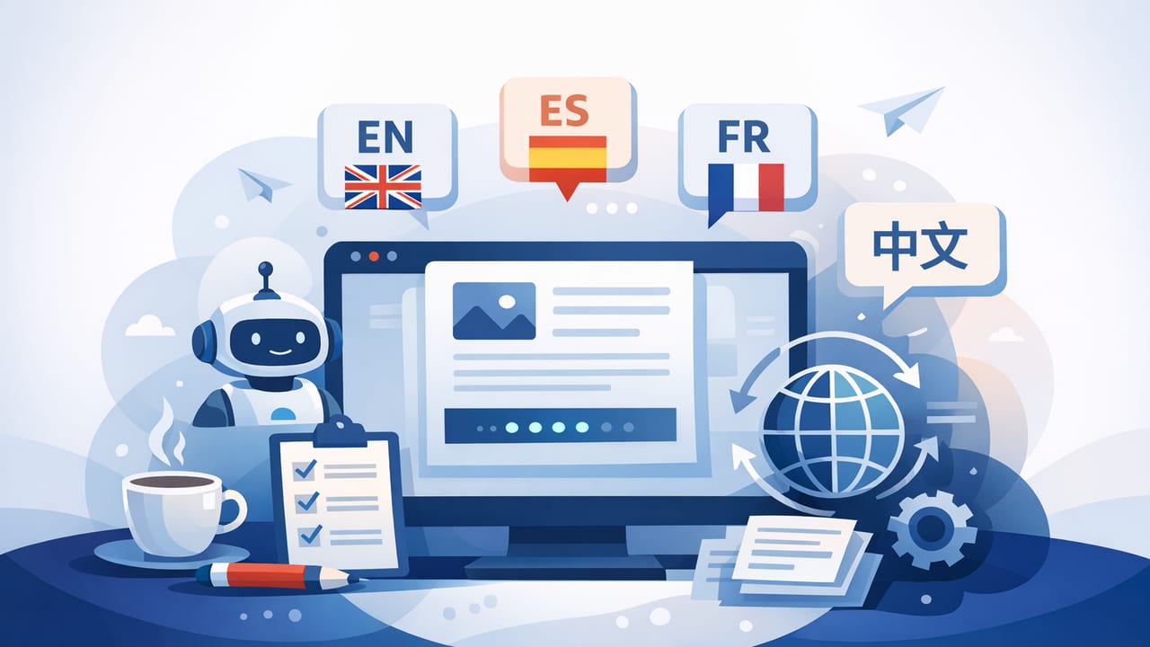 How to Create Blogs in Multiple Languages Automatically (Without SEO Mistakes)