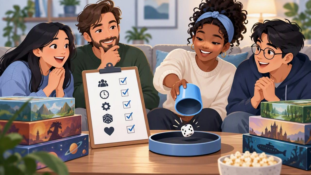 Decide What Game to Play: Checklist With a Random Player Selector