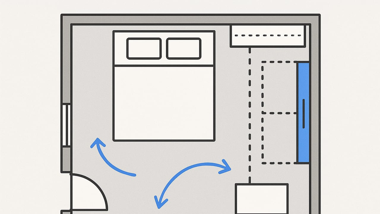 Bedroom Layout with Closet: Smart Dimensions, Doors, and Flow