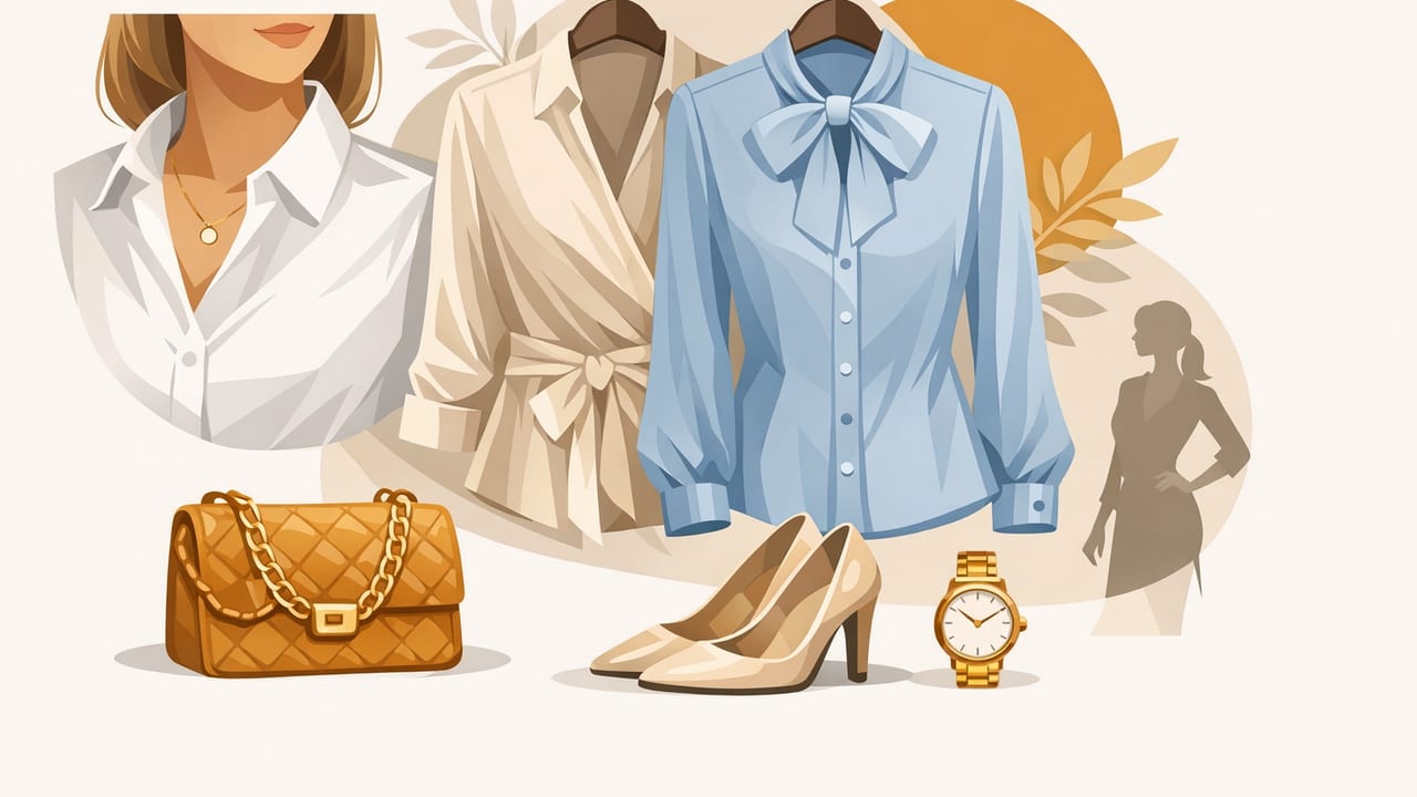 Camisas elegantes para mujer: guía de telas, cortes y looks