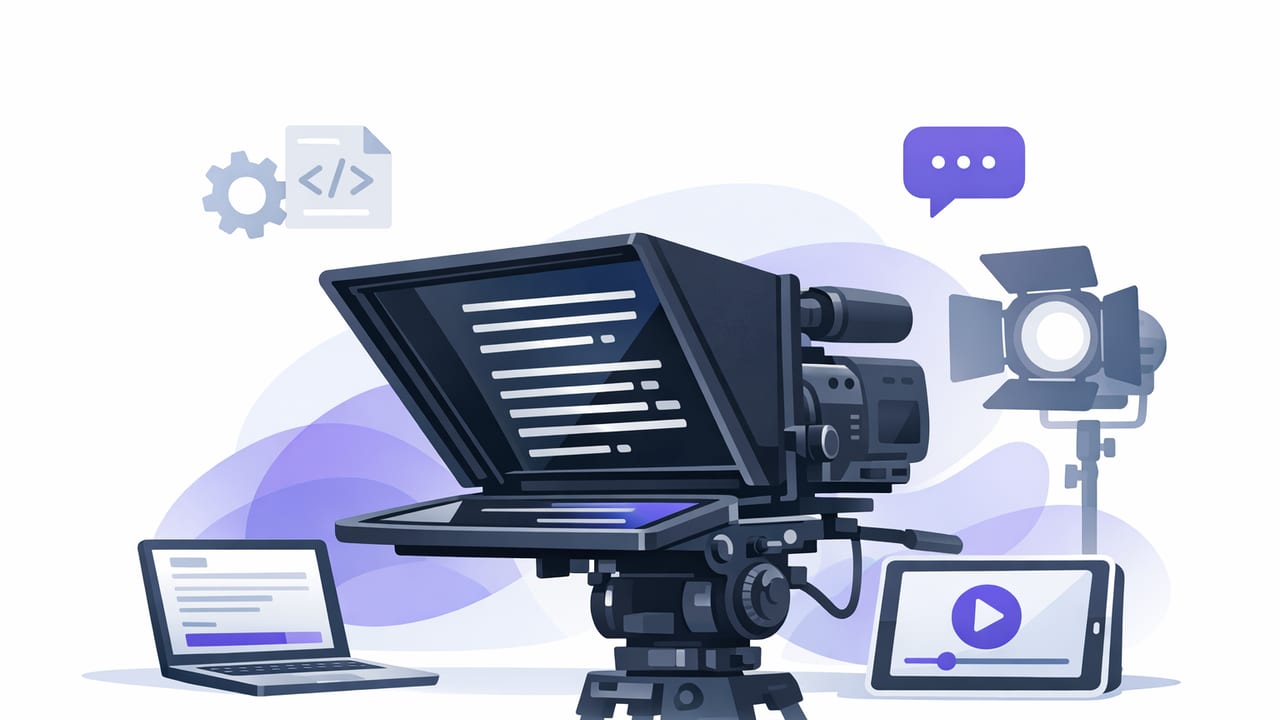 Teleprompter Script Formatting Tips for Natural iPhone Videos