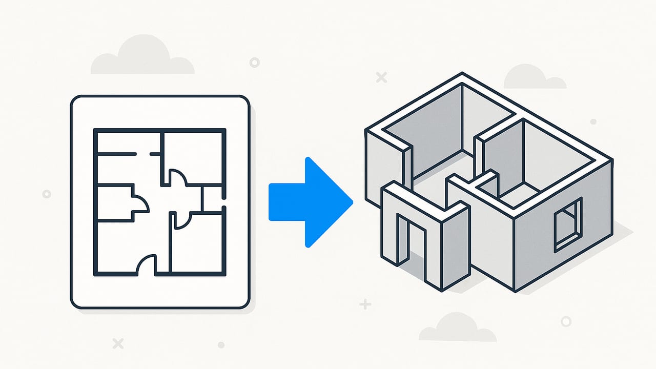 Floorplan Converter Guide: From 2D Lines to Accurate 3D
