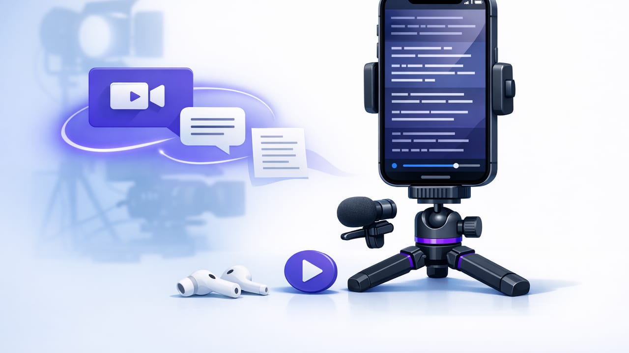How to Choose a Teleprompter App for iPhone (Workflow + Checklist)