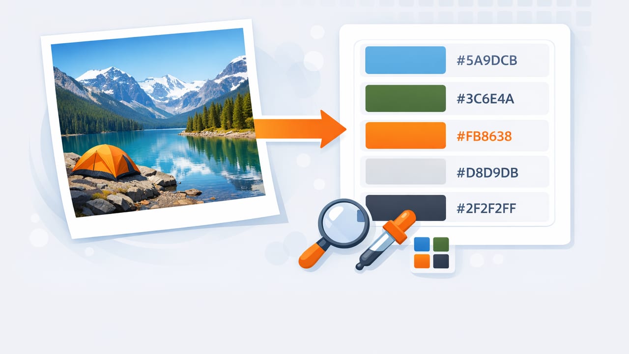How to Extract HEX Colors From a Photo: A Practical Checklist