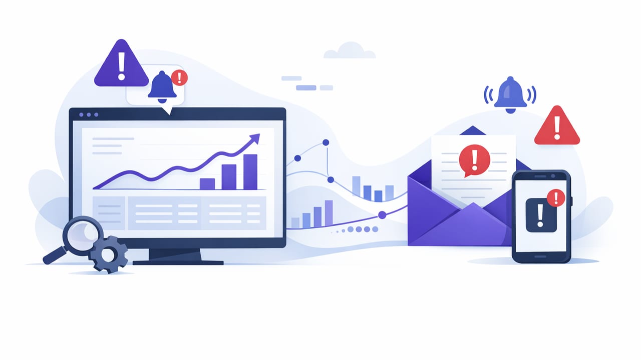 Data Alerts from Database Queries: A Practical Design Guide