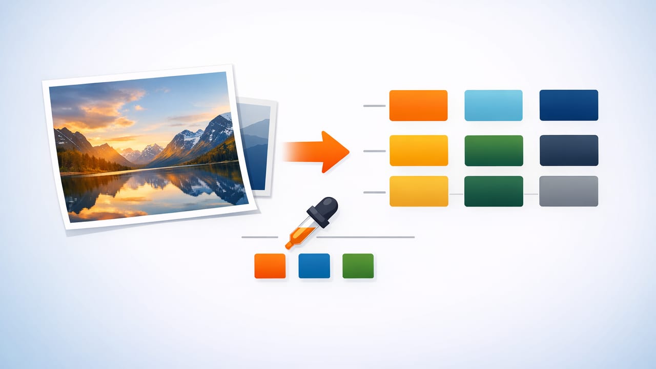 How to Extract HEX Colors From a Photo (Accurate Workflow)