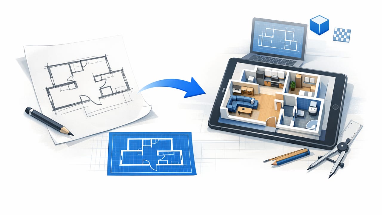 How to Choose a Floor Plan Converter for Accurate 3D Room Planning