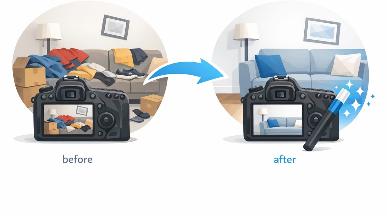Same-Day Photo Cleanup for Sellers: A Fast Listing Workflow