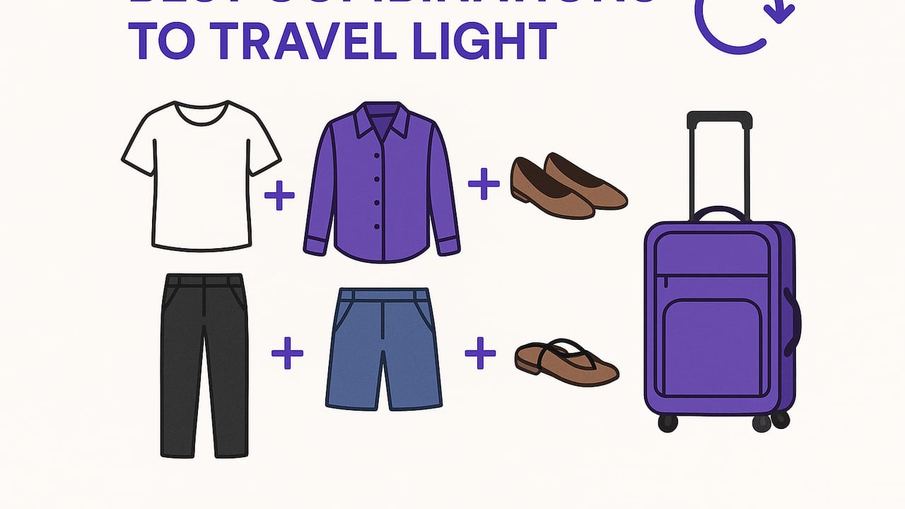 Best Combinations to Travel Light: Mix-and-Match Packing Formulas