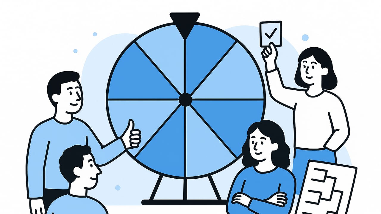 Last-Minute Game Decider for Groups: Fast, Fair, Fun Methods