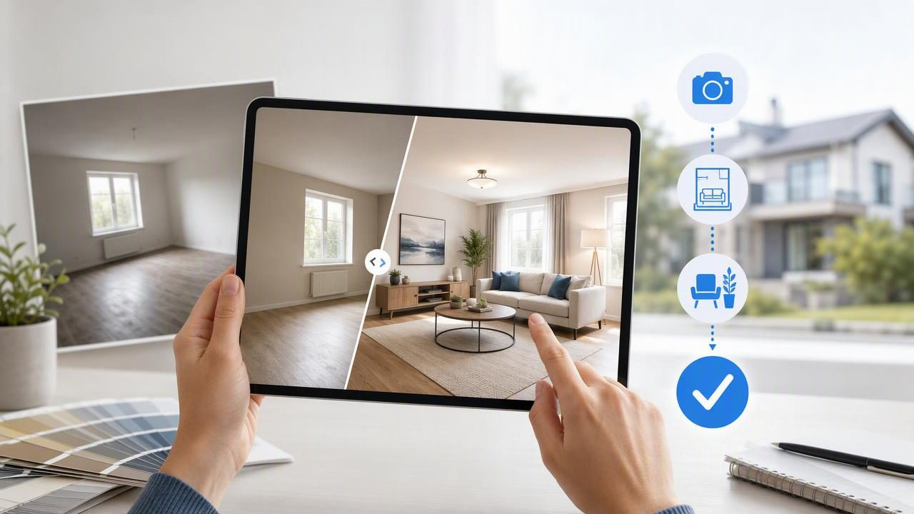 How to Improve Property Listings With a Room Makeover App