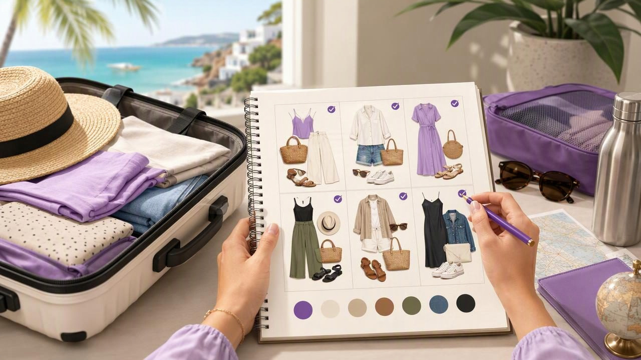 Prepare Vacation Outfits Checklist With a Trip Outfit Planner