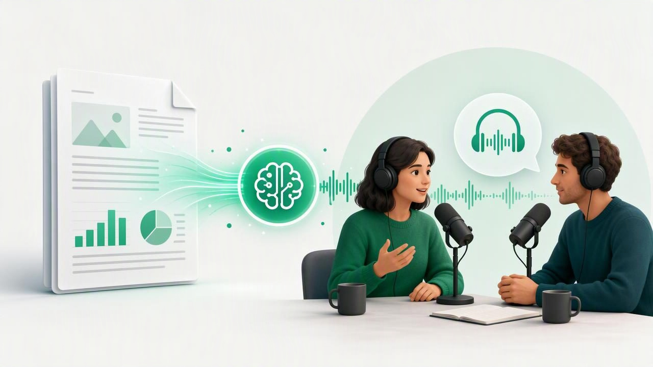 AI Podcast Generator From PDF: Turn Reports Into Dialogue