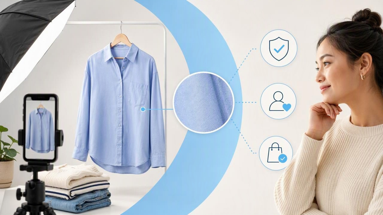 How Better Product Photos Help Clothing Listings Earn Trust