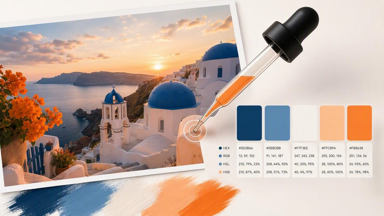Best Photo Color Picker for Travel Color Inspiration