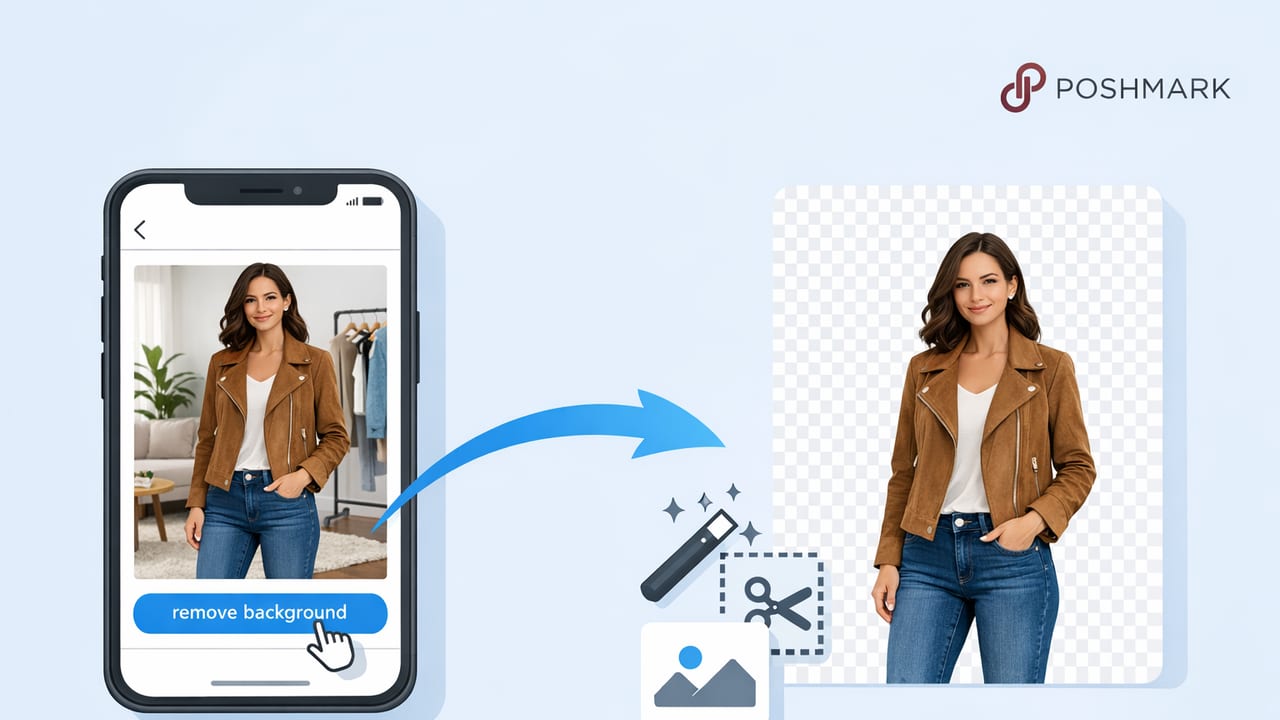 Poshmark Listing Photo Background Remover: Clean, Natural Shots