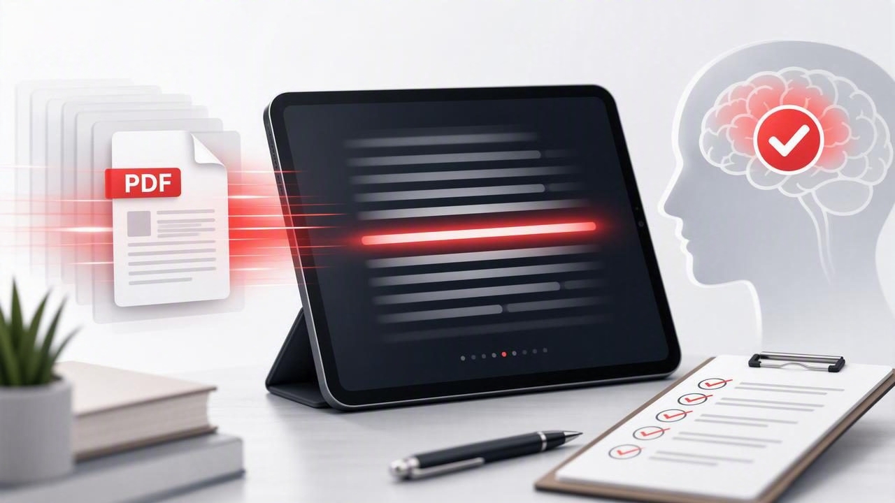 Read PDF Documents Faster: A Speed Reading App Checklist