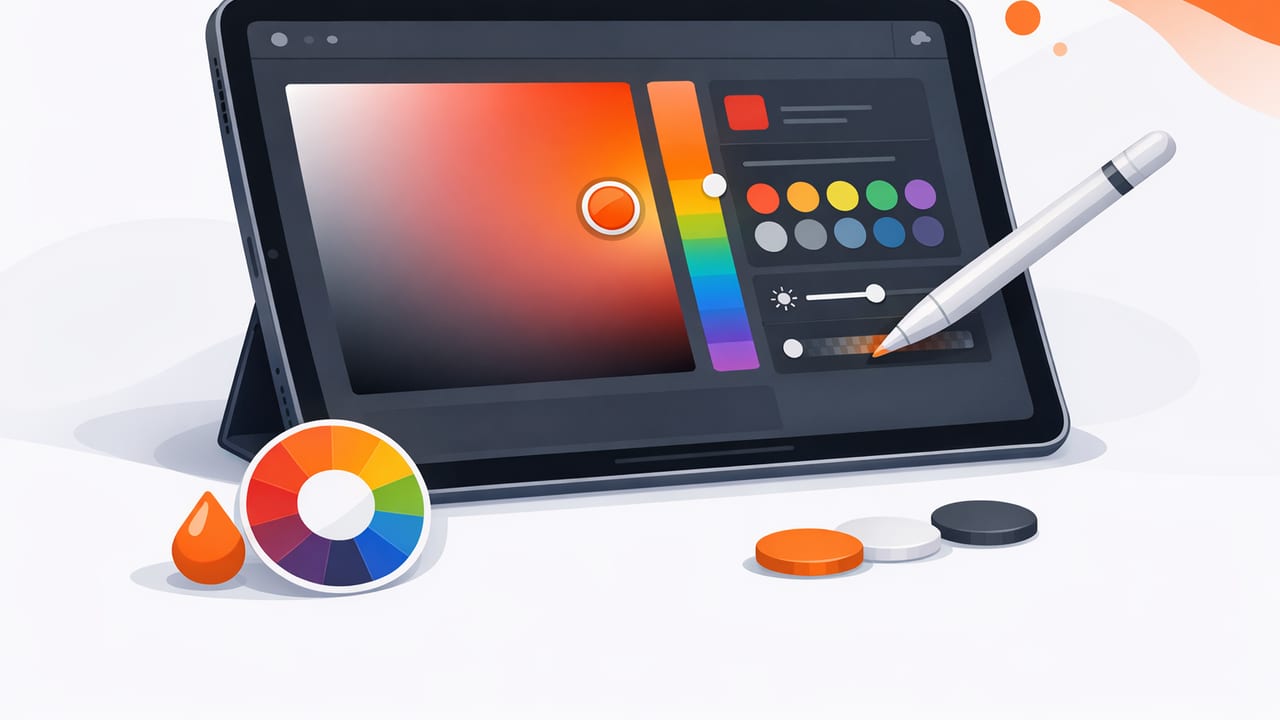 iPad Color Picker Workflow for Real-World Design and Decor
