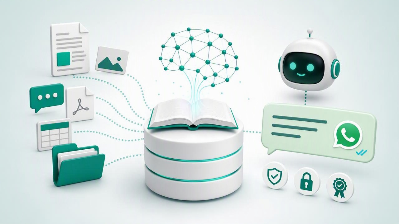 Cómo crear una base de conocimiento para agentes de IA