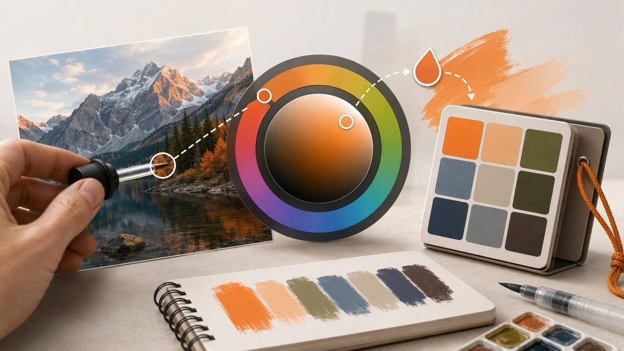 How to Get Portable Color References With an HSB Color Picker