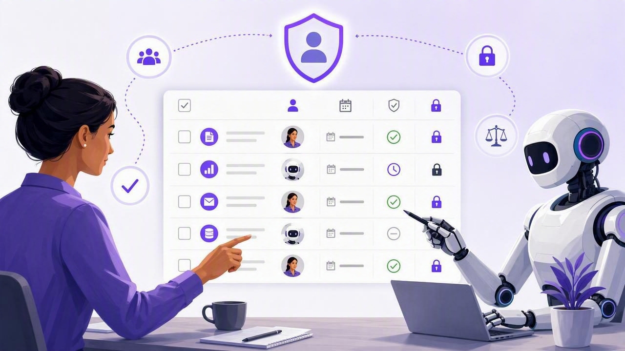 Shared Human-Agent Task Lists for Safer AI Delegation