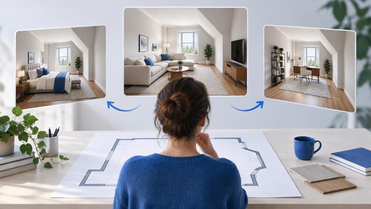 Virtual Home Staging for Awkward Rooms: A Layout-First Guide