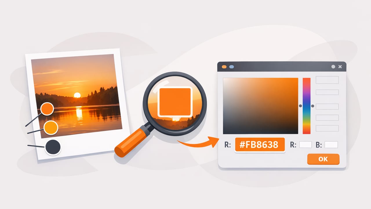 How to Get HEX Color From a Photo (Accurate, Designer-Friendly)