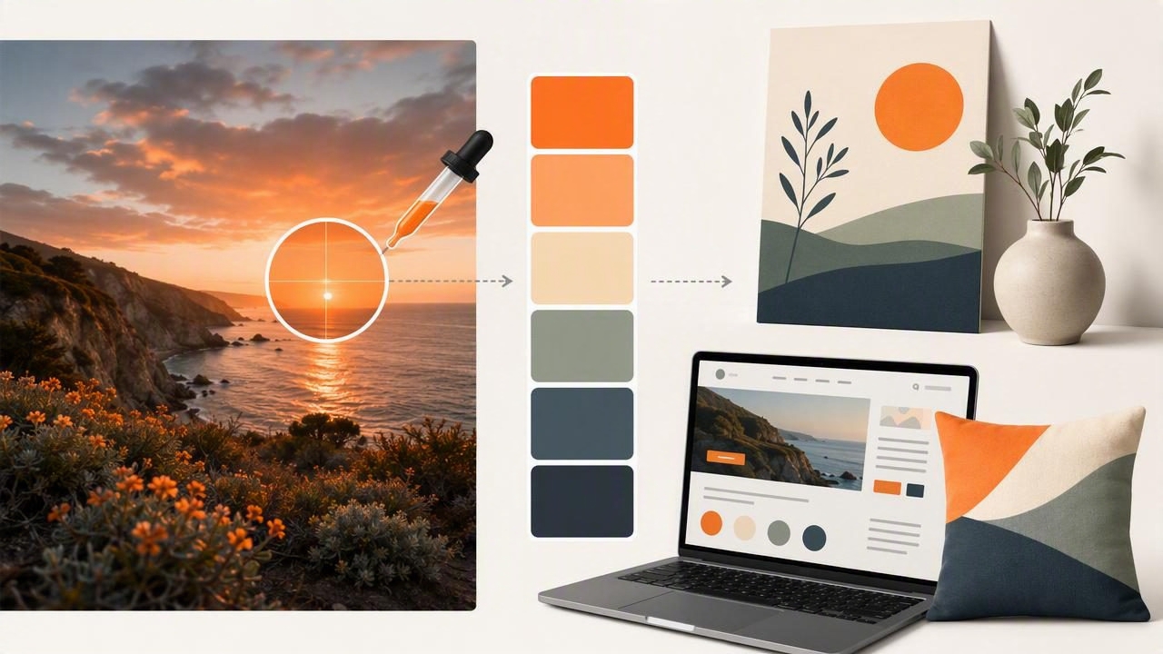 How to Build a Color Palette From a Photo That Works