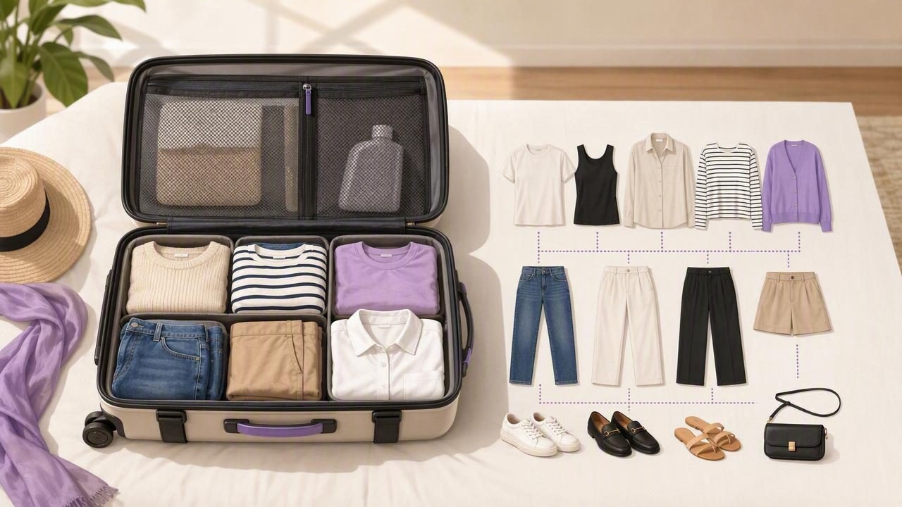 How to Pack Outfits for a Trip Without Overpacking