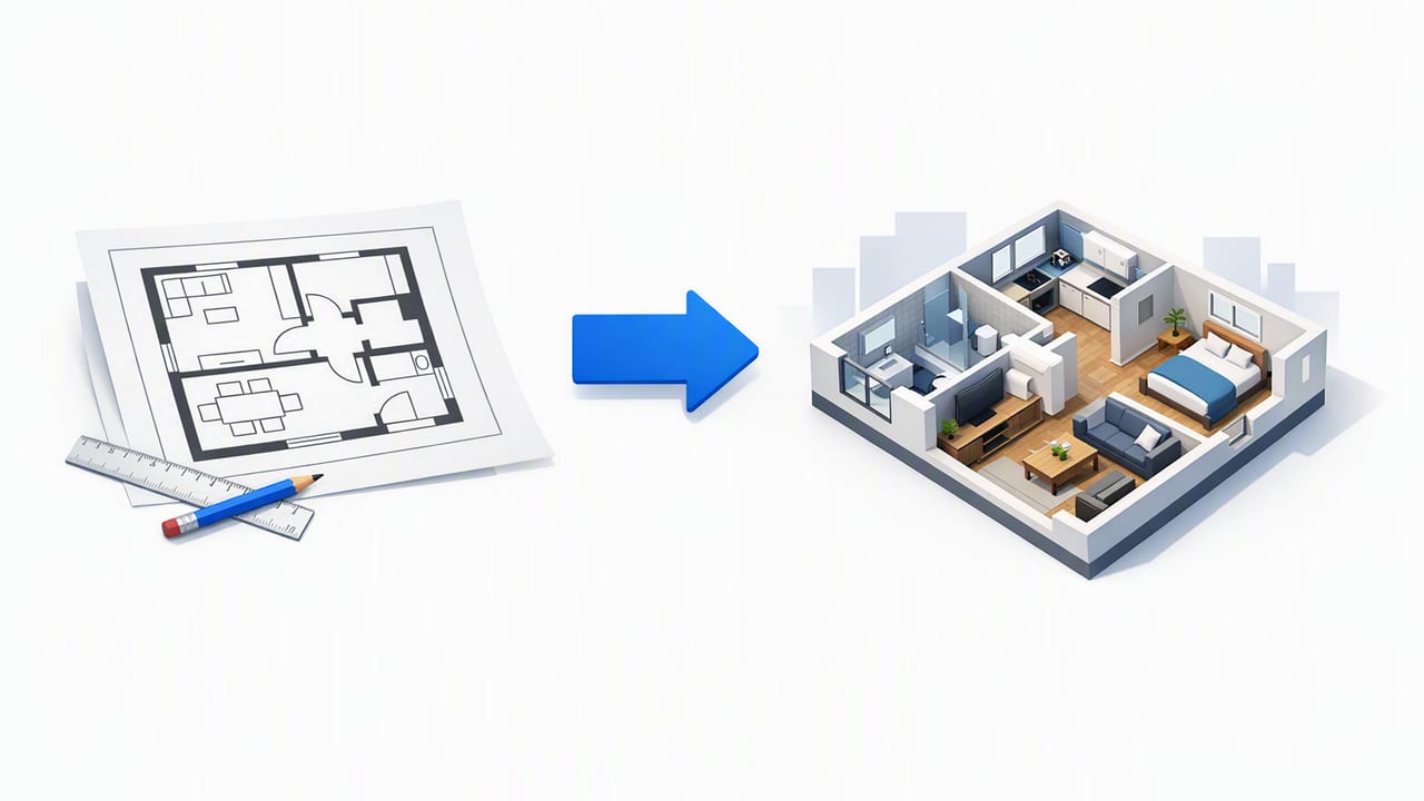 Convert Floor Plan to 3D: An Accuracy-First Workflow