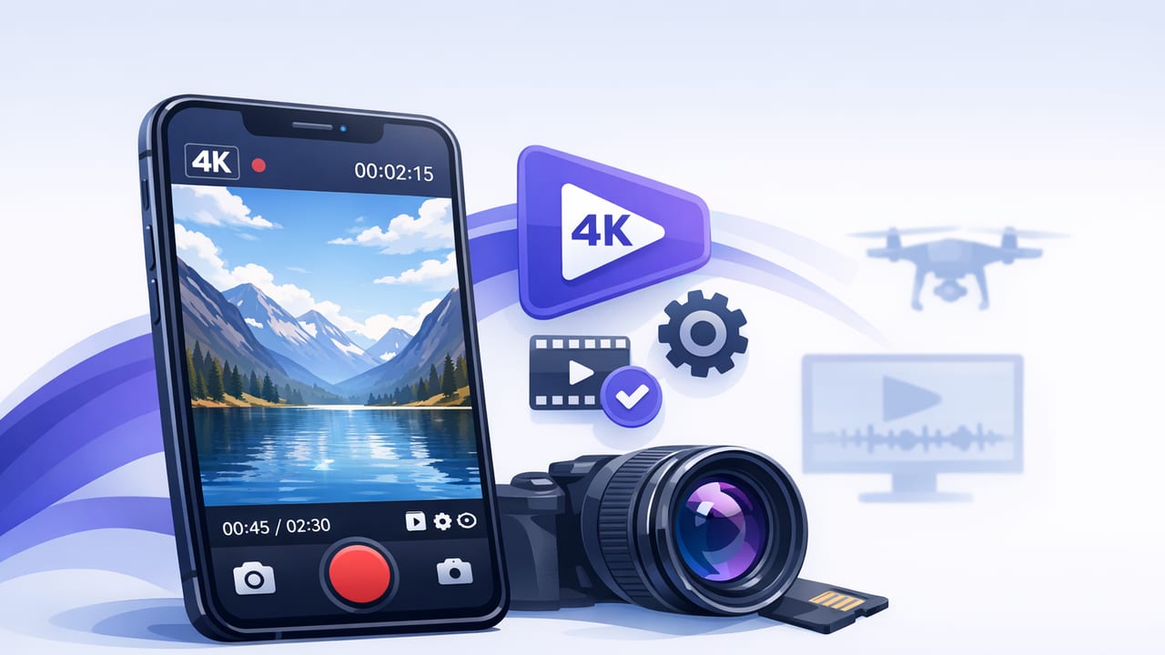 How to Choose a 4K Video Recorder App for iPhone Creators