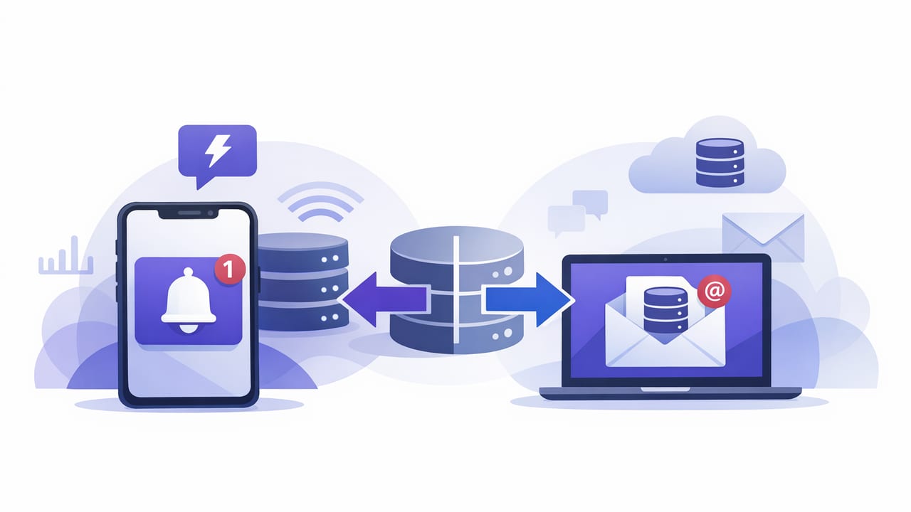 Push vs Email Database Alerts: Choosing the Right Channel