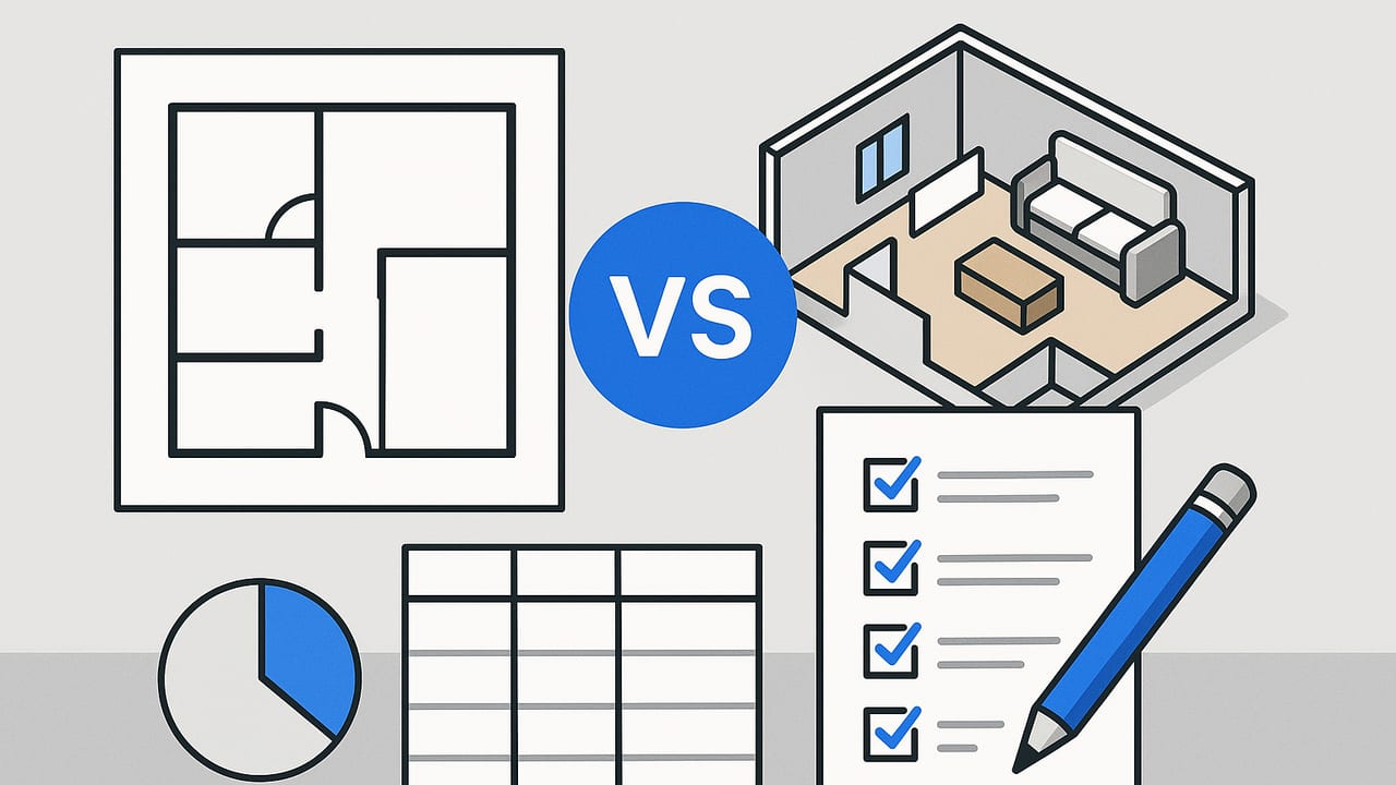 2D vs 3D Floor Plans: Practical Differences and Best Uses