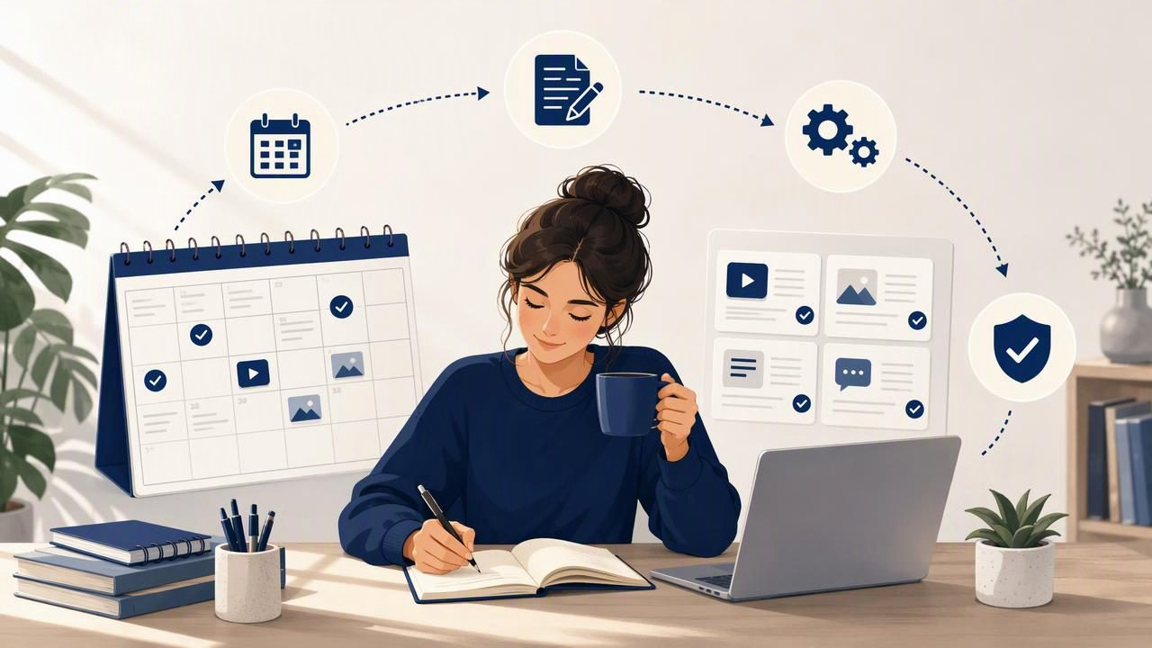 How to Maintain a Consistent Content Schedule Without Burnout
