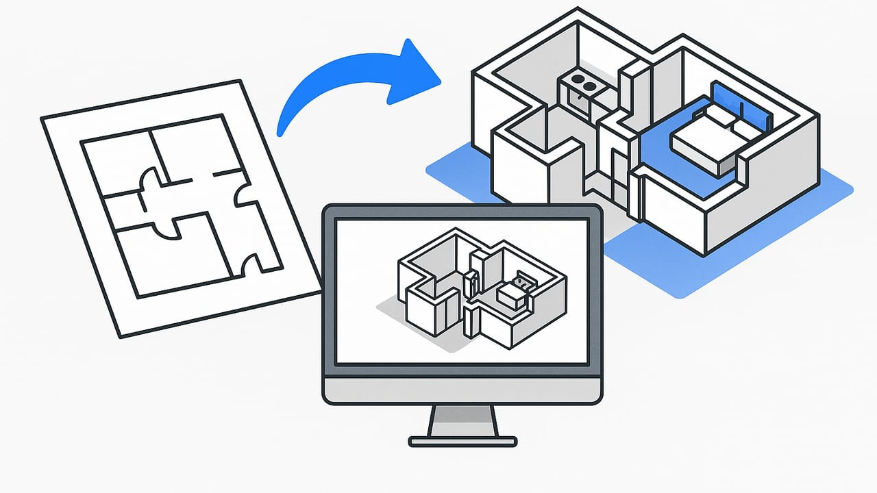 UK Flat Layout to 3D Visualization: A Practical Guide