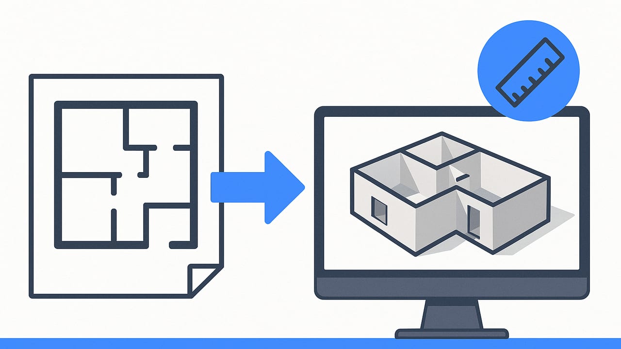 Convert 2D Floor Plan to 3D Render: Accurate Workflow & QA